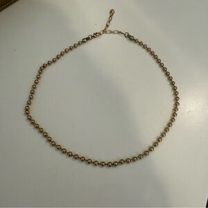Madewell Gold Rope Chain Necklace